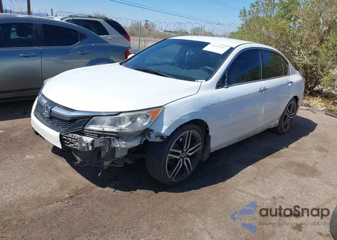 2016 Honda Accord Sport from USA, damaged, VIN 1HGCR2F52GA092039